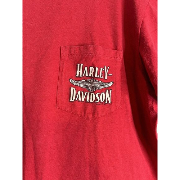 2/$30 Harley Davidson t-Shirt Mens Las Vegas Motorcycle Graphic tee Logo size L - Picture 4 of 13